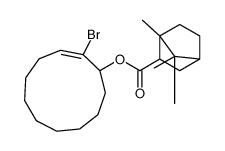 2-bromo-2-cycloundecenyl camphanate结构式