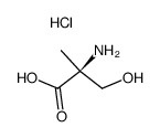 1.6. 2-METHYL-L-SERINE HYDROCHLORIDE结构式