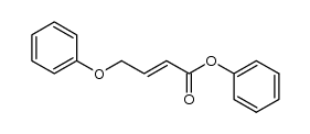 (E)-phenyl 4-phenoxybut-2-enoate Structure