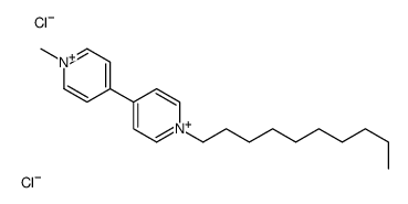 1-decyl-4-(1-methylpyridin-1-ium-4-yl)pyridin-1-ium,dichloride结构式