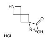 6-Amino-2-azaspiro[3.3]heptane-6-carboxylic acid HCl structure