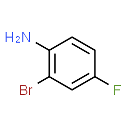 2-Bromo-4-fluoroaniline Structure
