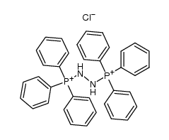 mono(hydrazine-1,2-diylbis(triphenylphosphonium)) monochloride Structure