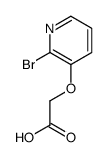 2-((2-BROMOPYRIDIN-3-YL)OXY)ACETIC ACID structure