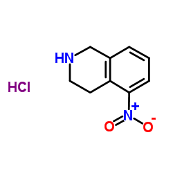 5-Nitro-1,2,3,4-tetrahydro-isoquinoline hydrochloride Structure