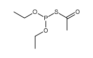 S-acetyl O,O-diethyl phosphorothioite结构式