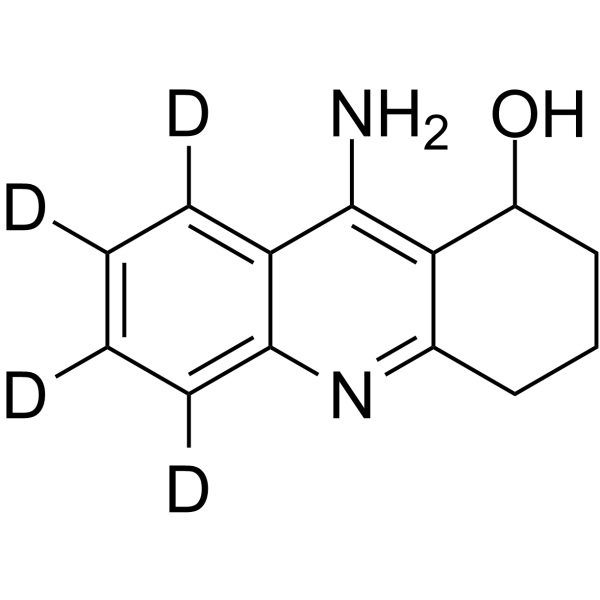 Velnacrine-d4 Structure