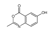 6-hydroxy-2-methyl-3,1-benzoxazin-4-one结构式