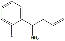 1-(2-FLUOROPHENYL)BUT-3-EN-1-AMINE结构式