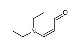 3-(diethylamino)prop-2-enal Structure