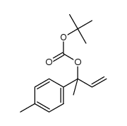 tert-butyl (2-(p-tolyl)but-3-en-2-yl) carbonate结构式