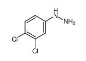 (3,4-Dichlorophenyl)hydrazine structure