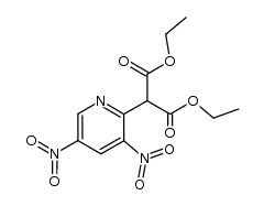 2-(3,5-dinitropyridinyl)malonate结构式