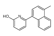 6-(4-methylnaphthalen-1-yl)-1H-pyridin-2-one结构式