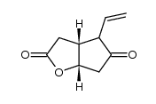 (3aR,6aS)-4-vinyltetrahydro-2H-cyclopenta[b]furan-2,5(3H)-dione结构式