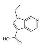 1-ethylpyrrolo[2,3-c]pyridine-3-carboxylic acid Structure