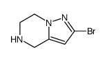 2-bromo-4,5,6,7-tetrahydropyrazolo[1,5-a]pyrazine Structure