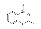 (2-acetoxyphenyl)zinc(II) bromide结构式