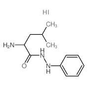 Leucine,2-phenylhydrazide, monohydriodide, L- (8CI) picture
