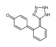4-[6-(1,2-dihydrotetrazol-5-ylidene)cyclohexa-2,4-dien-1-ylidene]cyclohexa-2,5-dien-1-one结构式