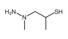 1-(1-methylhydrazino)-2-propanethiol Structure
