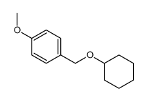 1-(cyclohexyloxymethyl)-4-methoxybenzene结构式