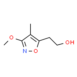5-Isoxazoleethanol,3-methoxy-4-methyl-(9CI) structure