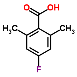 4-Fluoro-2,6-dimethylbenzoic acid structure