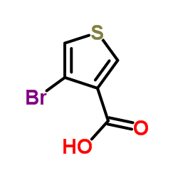 4-Bromothiophene-3-carboxylic acid structure