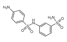 3-sulfanilylamino-benzenesulfonic acid amide Structure