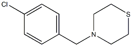 4-[(4-chlorophenyl)methyl]thiomorpholine Structure