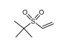 <(1,1-dimethylethyl)sulfonyl>ethene Structure