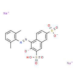 3-Hydroxy-4-[(2,6-dimethylphenyl)azo]-2,7-naphthalenedisulfonic acid disodium salt picture