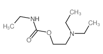 Carbamic acid, ethyl-,2-(diethylamino)ethyl ester (6CI,8CI) structure