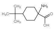 1-AMINO-4-TERT-BUTYLCYCLOHEXANECARBOXYLIC ACID Structure