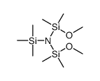 [[[methoxy(dimethyl)silyl]-trimethylsilylamino]-dimethylsilyl]oxymethane Structure