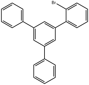 2-溴-5'-苯基-1,1':3',1''-三联苯结构式