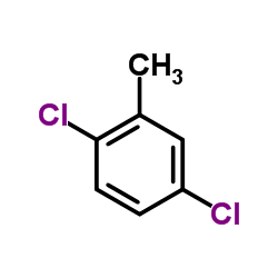 2,5-Dichlorotoluene structure