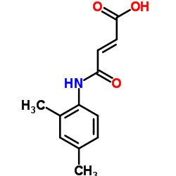 (2E)-4-[(2,4-Dimethylphenyl)amino]-4-oxo-2-butenoic acid Structure