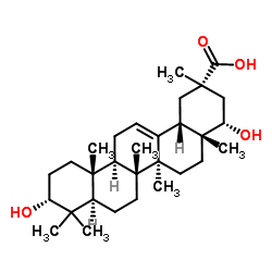 (3ALPHA,20ALPHA,22ALPHA)-3,22-二羟基齐墩果-12-烯-29-酸图片