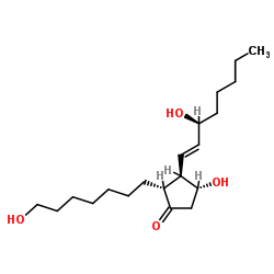 Prostaglandin E1 Alcohol structure