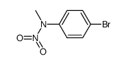 4-bromo-N-methyl-N-nitro-aniline结构式