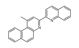 1-methyl-3-(2-quinolyl)benzo[f]quinoline Structure