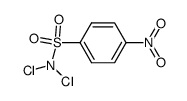 N,N-dichloro-4-nitrobenzenesulfonamide结构式