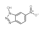 1-hydroxy-6-nitrobenzotriazole结构式