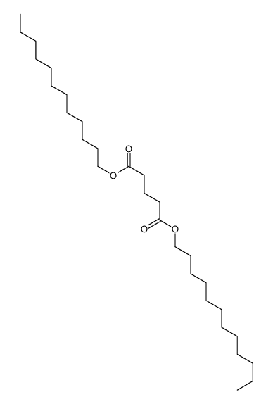didodecyl pentanedioate Structure
