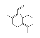 3-methyl-5-(2,6,6-trimethylcyclohexen-1-yl)pent-2-enal结构式