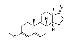 ANDROSTA-3,5,9(11)-TRIEN-17-ONE, 3-METHOXY Structure