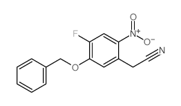 2-(5-(BENZYLOXY)-4-FLUORO-2-NITROPHENYL)ACETONITRILE图片