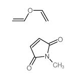 ethenoxyethene; 1-methylpyrrole-2,5-dione structure